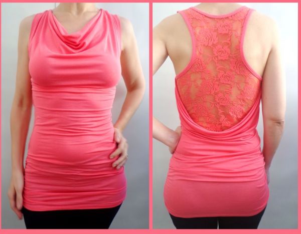Blusa com renda